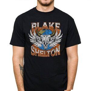 Blake Shelton 2024 Back To The Honky Tonk Tour T Shirt Country Music Graphic 99